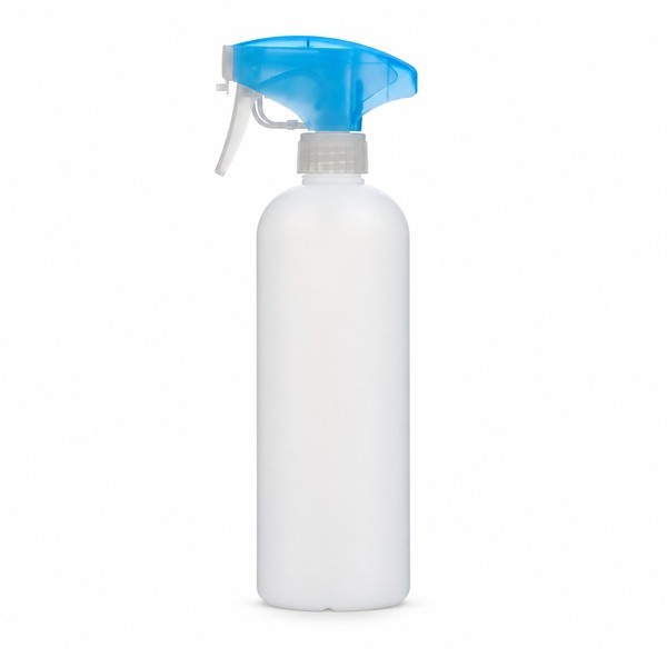 하늘색 건 스프레이 500ml 라운드 원색