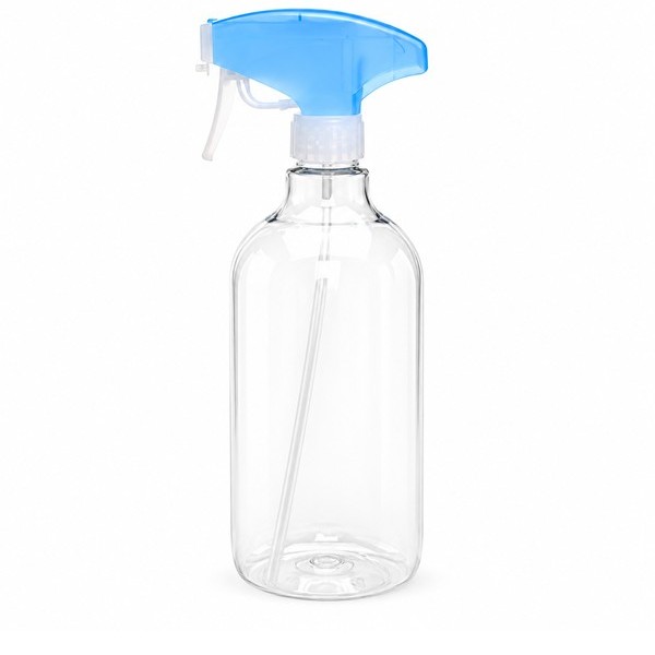 하늘색 건 스프레이 850ml 투명