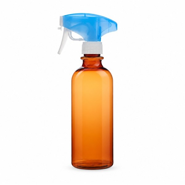 하늘색 건 스프레이 400ml 갈색