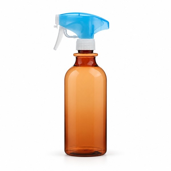 하늘색 건 스프레이 500ml 갈색