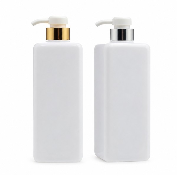 유광 디스펜서 800ml 사각 백색