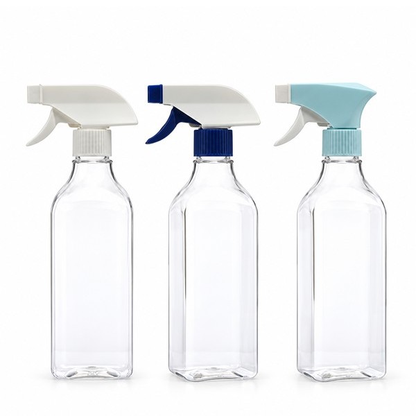 건 스프레이 500ml 사각 투명