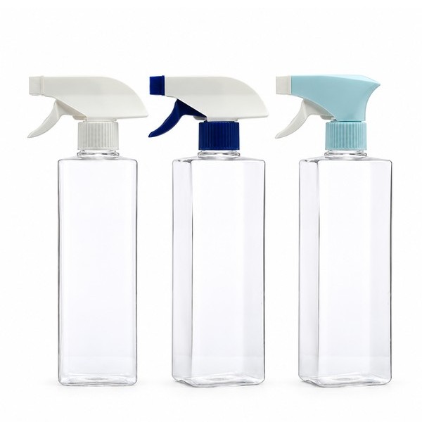 건 스프레이 T 500ml 사각 투명