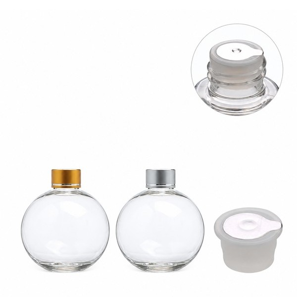 금속(스킨용) 250ml 투명 볼