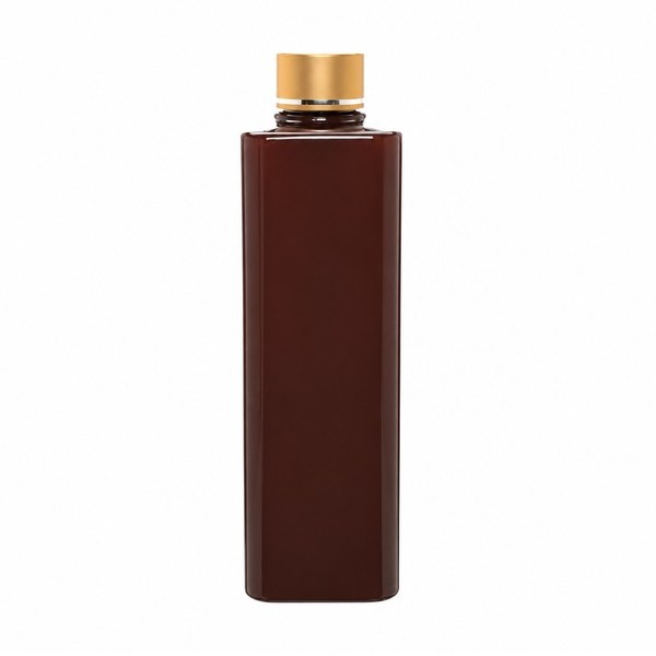 금속(스킨용) 350ml 사각 갈색