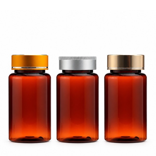 금속캡 120ml 갈색