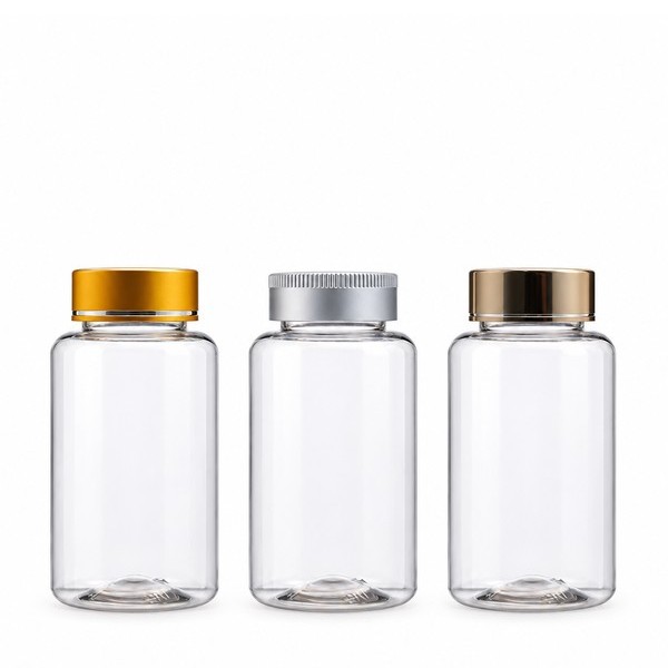 금속캡 180ml 투명