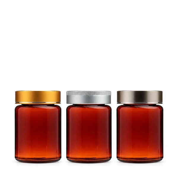 금속캡 230ml 갈색