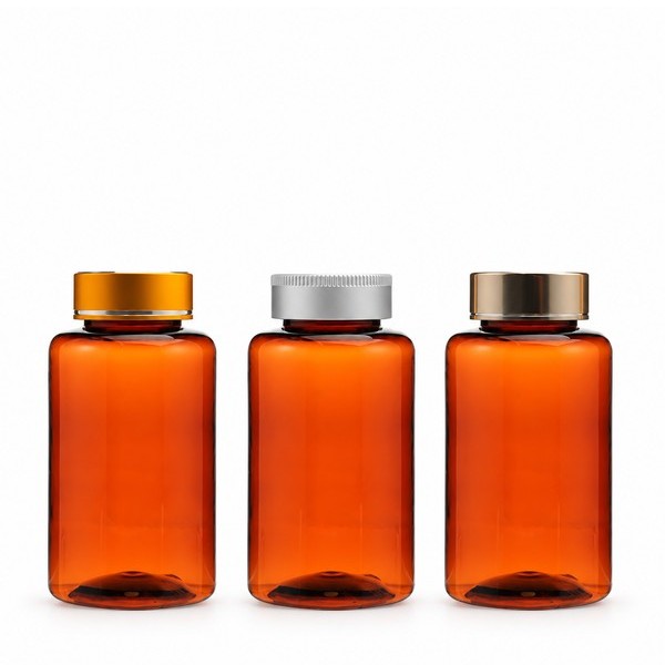 금속캡 240ml 갈색 중
