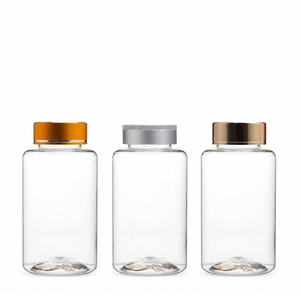 금속캡 240ml 투명 중