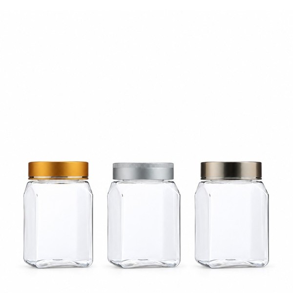 금속캡 350ml 사각 투명