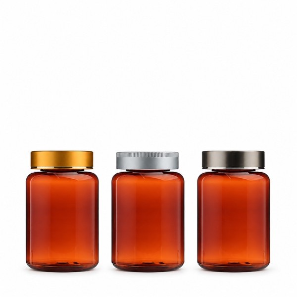 금속캡 400ml 갈색