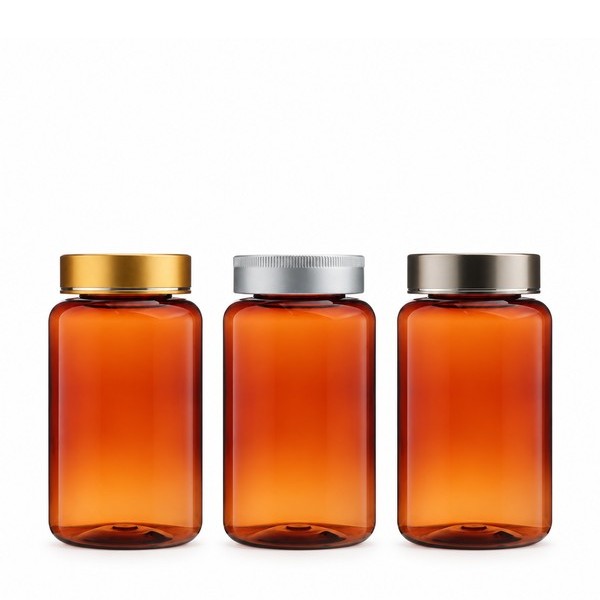 금속캡 480ml 갈색