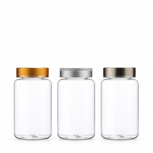 금속캡 480ml 투명