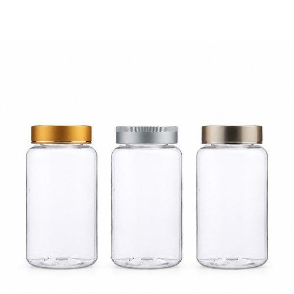 금속캡 500ml 투명