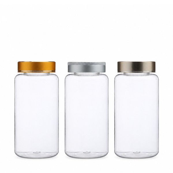 금속캡 600ml 투명
