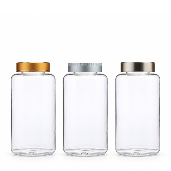 금속캡 800ml 투명