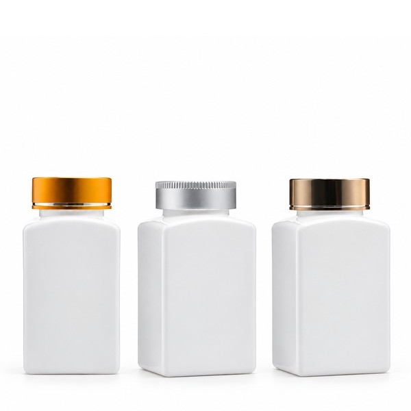 금속캡 150ml 사각 백색
