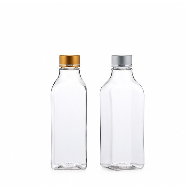 금속캡 250ml 사각 투명