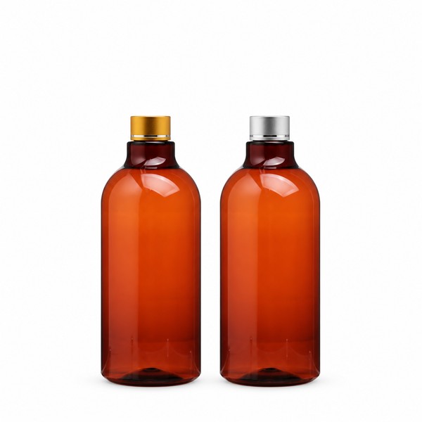 금속캡 N 500ml 갈색