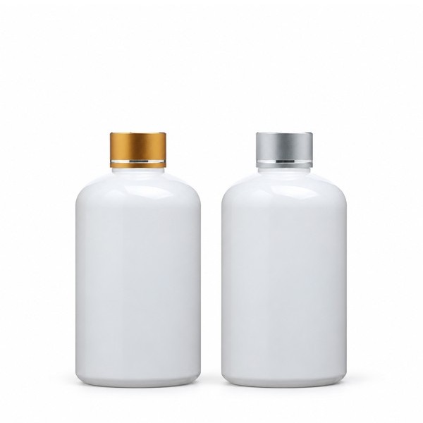 금속캡 200ml 볼록 백색
