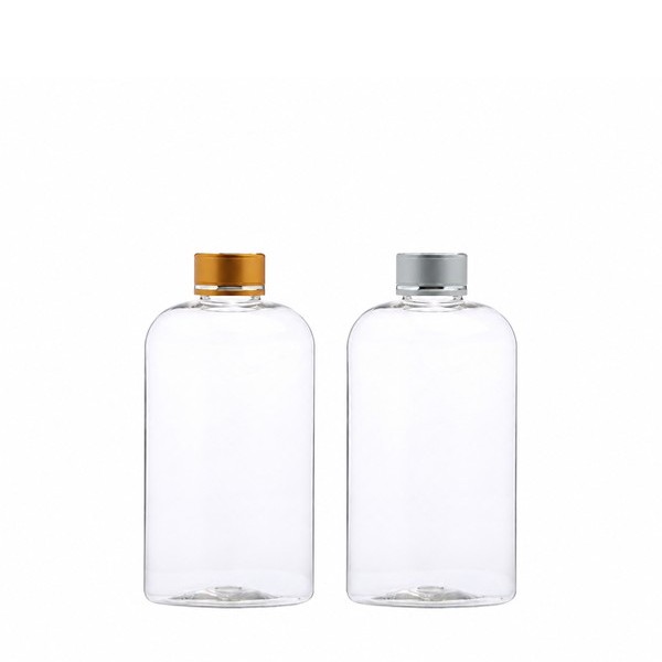금속캡 250ml 납작 투명