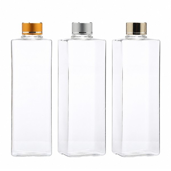 금속캡 T 500ml 사각 투명