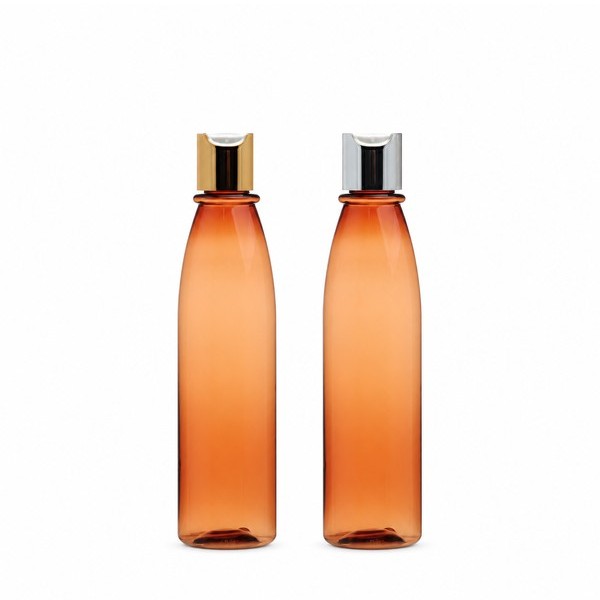 금속 프레스 캡 M 200ml 갈색