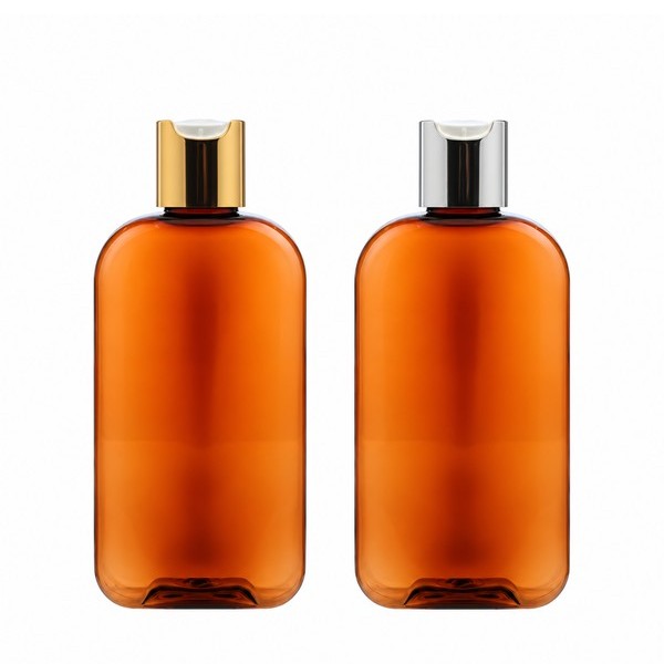 금속 프레스 캡 200ml 사각 갈색