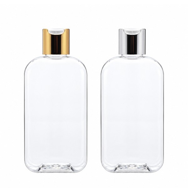 금속 프레스 캡 200ml 사각 투명