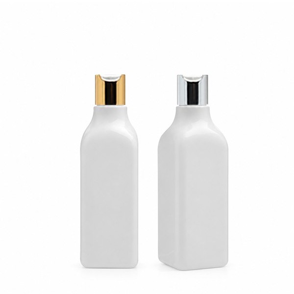 금속 프레스 캡 250ml 사각 백색