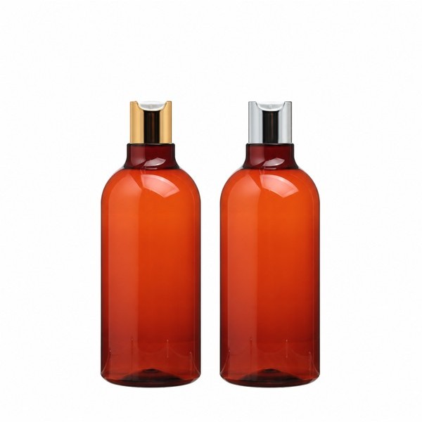 금속 프레스 캡 500ml 갈색