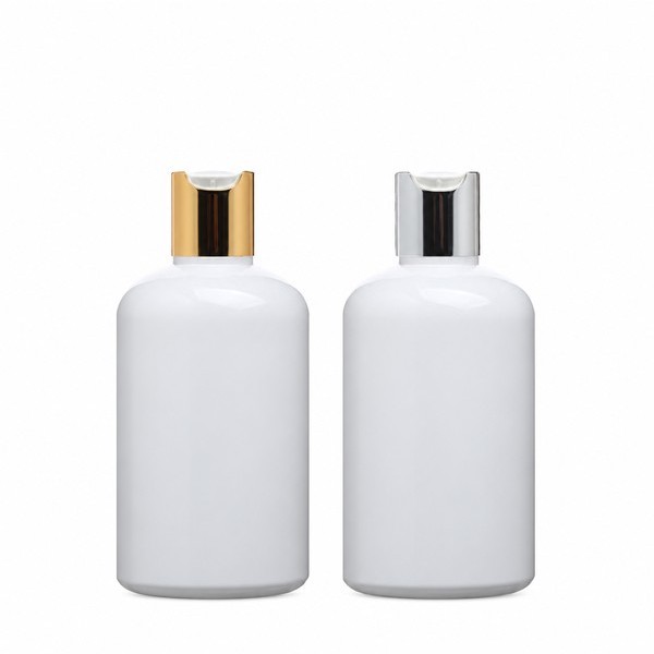 금속 프레스 캡 200ml 볼록 백색
