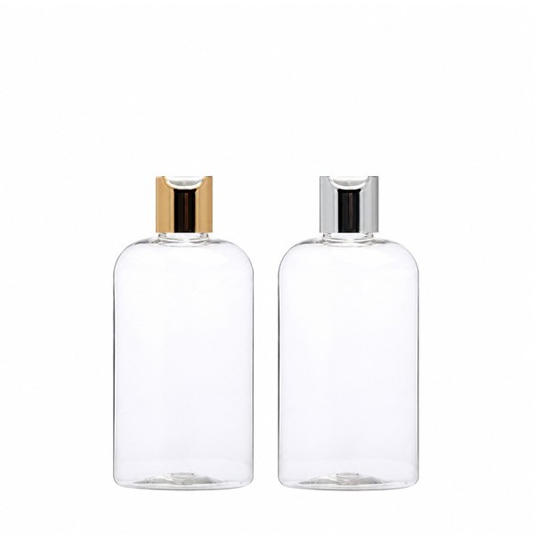 금속 프레스 캡 250ml 납작 투명