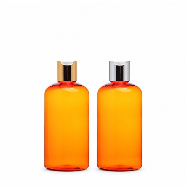 금속 프레스 캡 250ml 볼록 오렌지