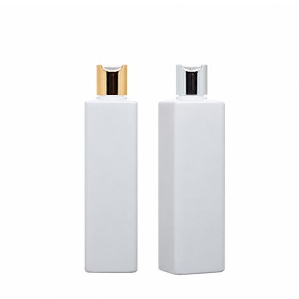금속 프레스 캡 350ml 사각 백색