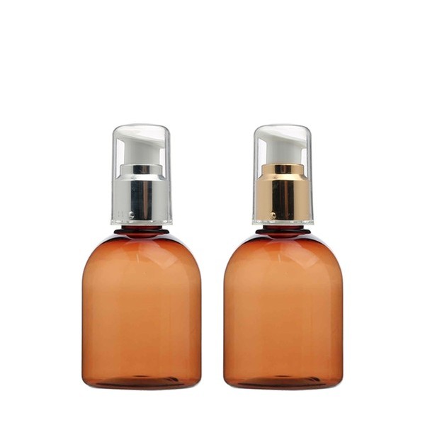 금속 에센스 펌프 BO 100ml 갈색