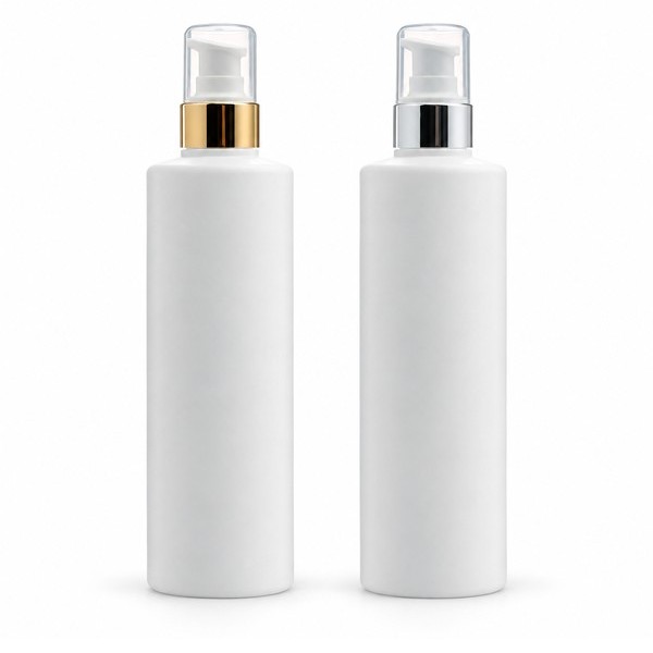 금속 에센스 펌프 250ml 백색