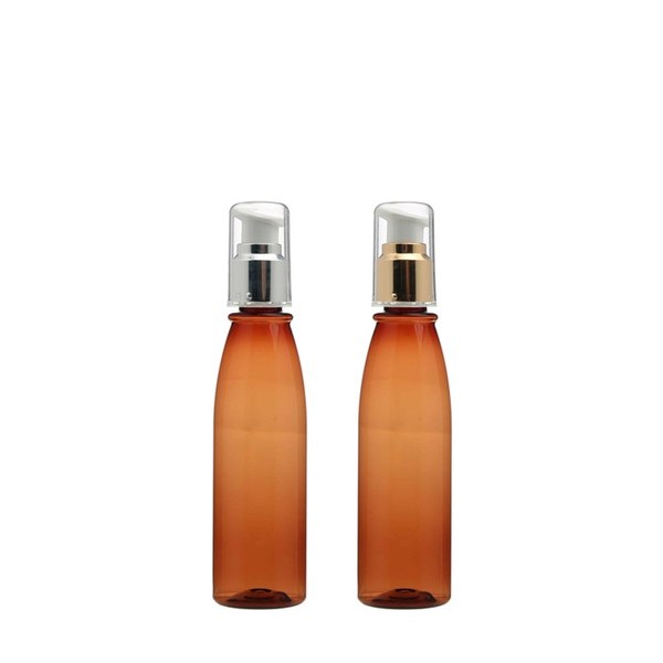 금속 에센스 펌프 M 100ml 갈색