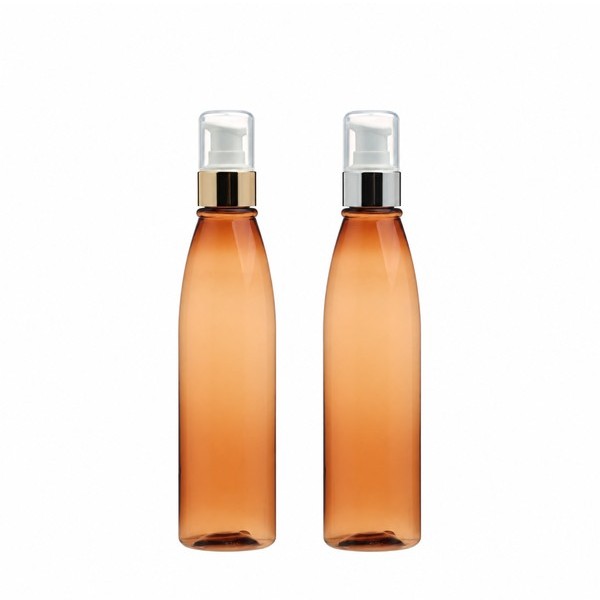 금속 에센스 펌프 M 200ml 갈색