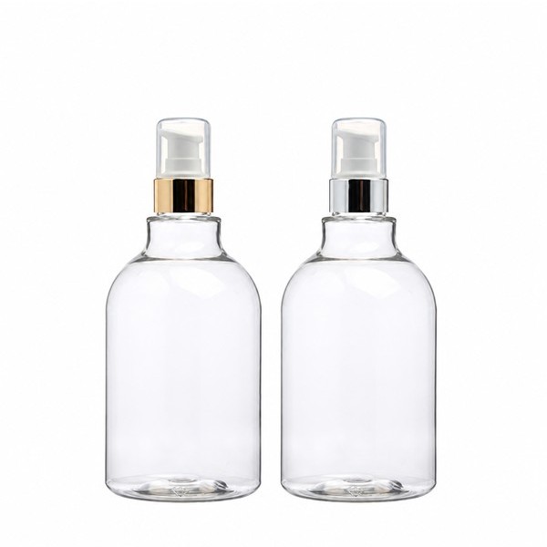 금속 에센스 펌프 350ml 투명