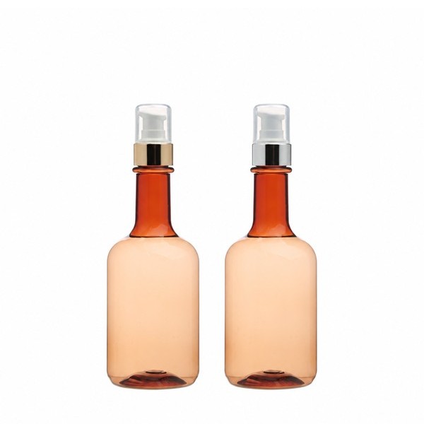 금속 에센스 펌프 SA 300ml 갈색