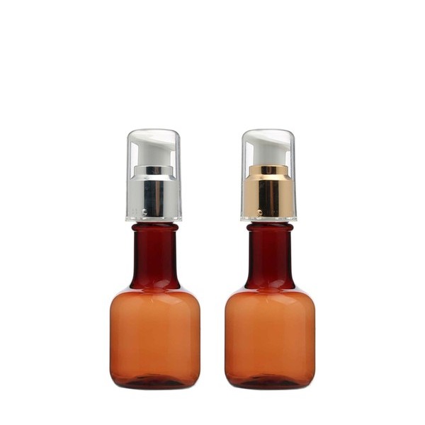 금속 에센스 펌프 SA 60ml 갈색