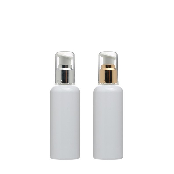 금속 에센스 펌프 110ml 백색