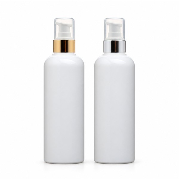 금속 에센스 펌프 T 200ml 백색