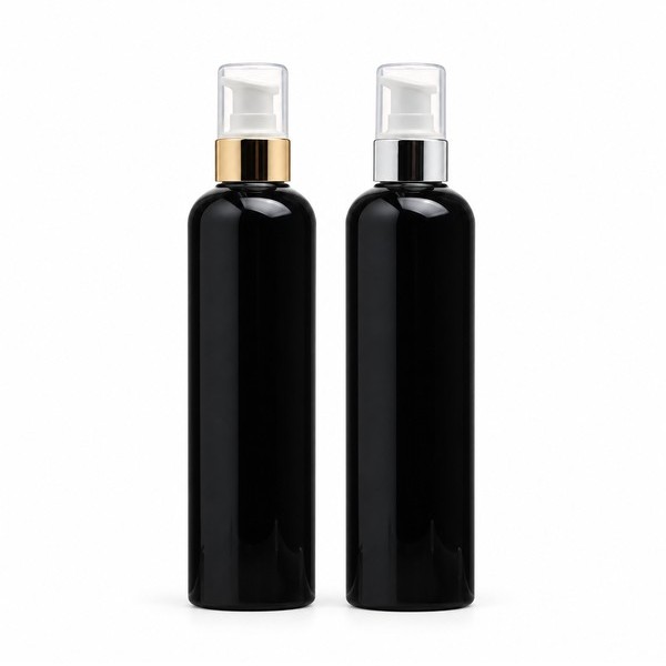 금속 에센스 펌프 250ml 검정