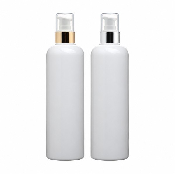 금속 에센스 펌프 300ml 백색