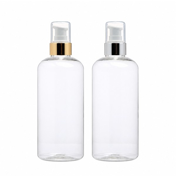 금속 에센스 펌프 300ml 볼록 투명