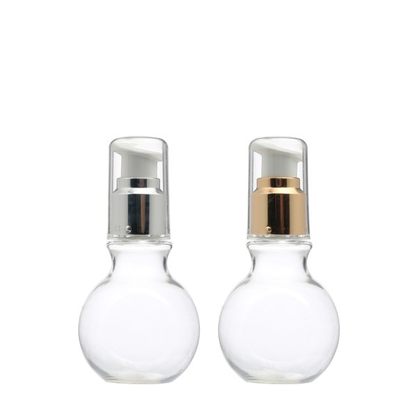 금속 에센스 펌프 60ml 투명 볼