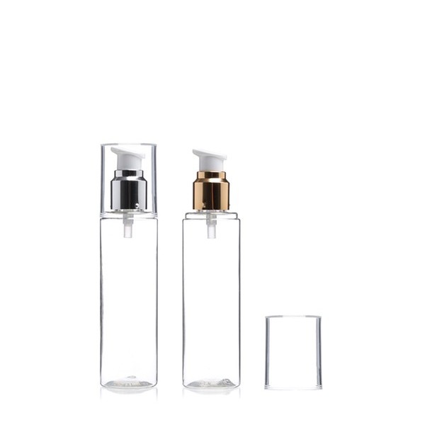 금속 에센스 펌프 100ml 투명